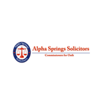 Ignatius Etukudoh from Alpha Springs Solicitors