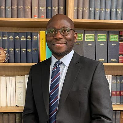 Dapo Olorunsola-Elias from Simon Bethel Solicitors